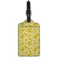 Cute Honey Bee Pattern Print Luggage Tag