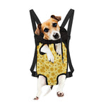Cute Honey Bee Pattern Print Pet Carrier Backpack