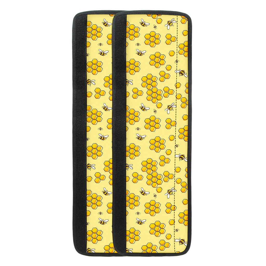 Cute Honey Bee Pattern Print Refrigerator Handle Covers