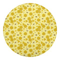Cute Honey Bee Pattern Print Round Blanket