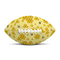 Cute Honey Bee Pattern Print Rugby Ball