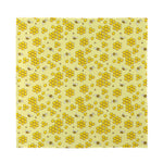 Cute Honey Bee Pattern Print Silk Bandana