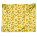 Cute Honey Bee Pattern Print Tapestry