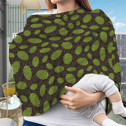 Cute Hop Cone Pattern Print Baby Seat Cover