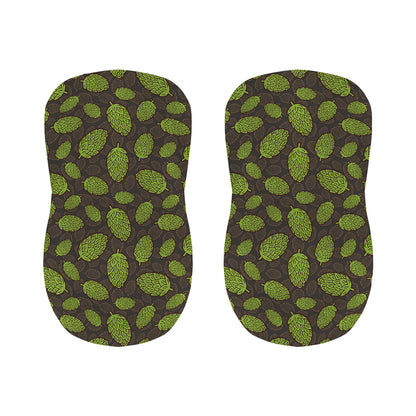Cute Hop Cone Pattern Print Bar Stool Covers