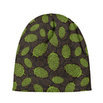 Cute Hop Cone Pattern Print Beanie