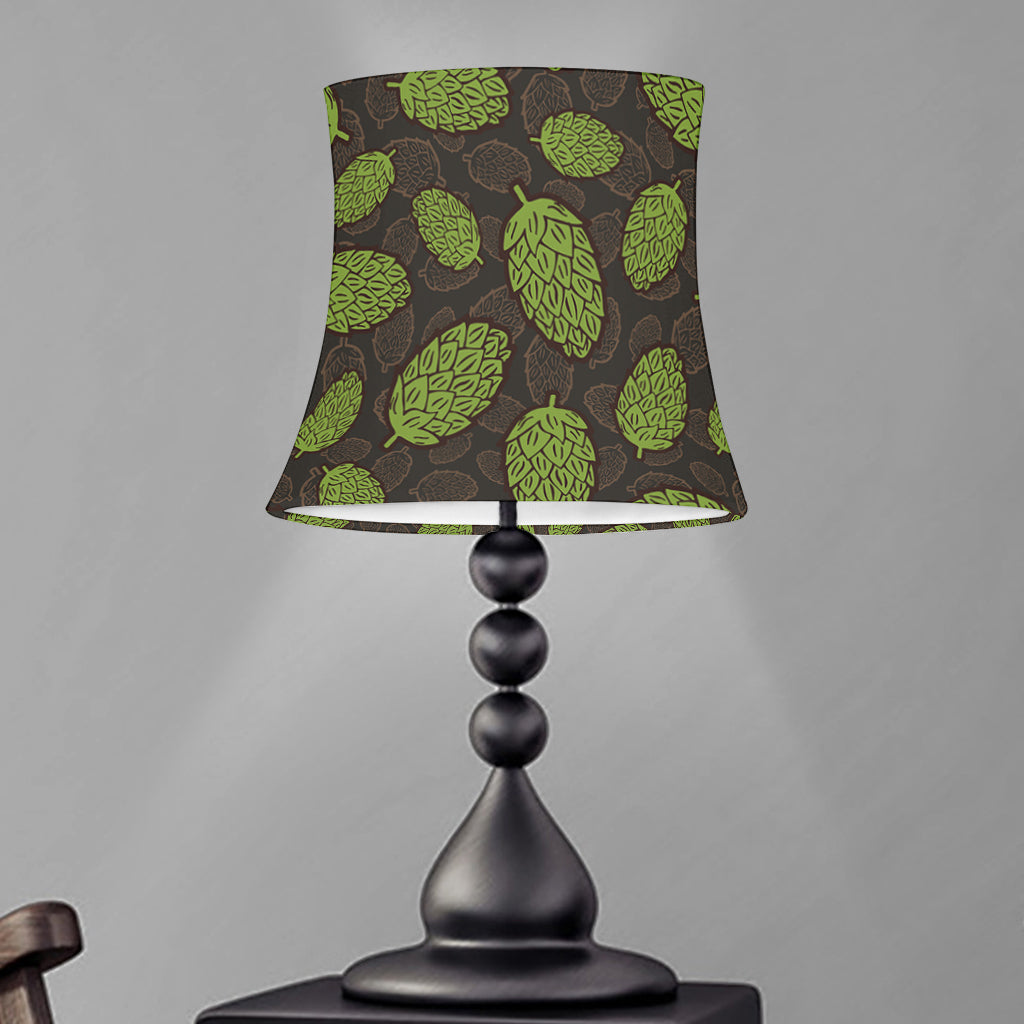 Cute Hop Cone Pattern Print Bell Lamp Shade