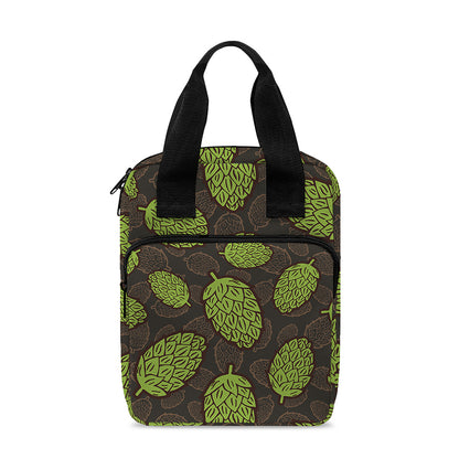 Cute Hop Cone Pattern Print Bible Tote Bag