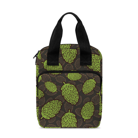 Cute Hop Cone Pattern Print Bible Tote Bag