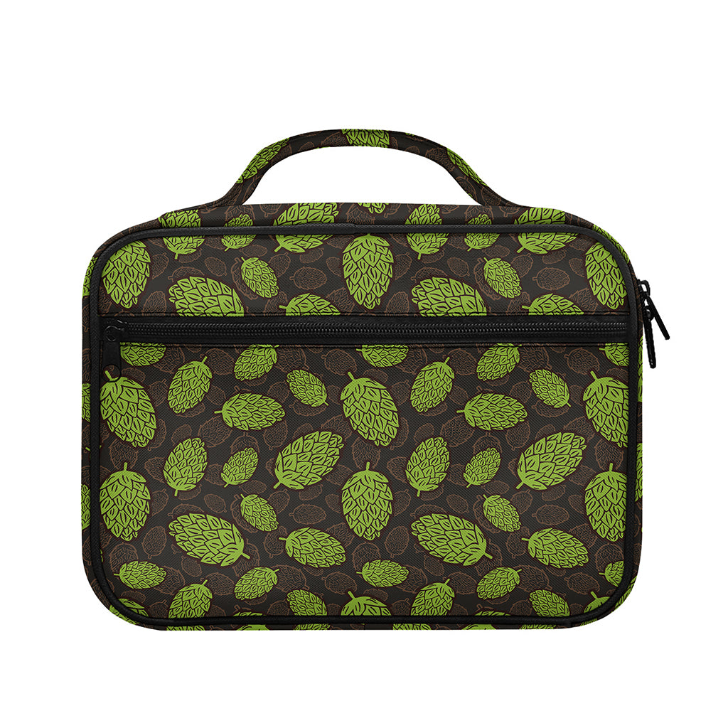 Cute Hop Cone Pattern Print Briefcase Bible Bag