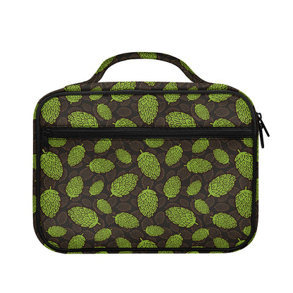 Cute Hop Cone Pattern Print Briefcase Bible Bag