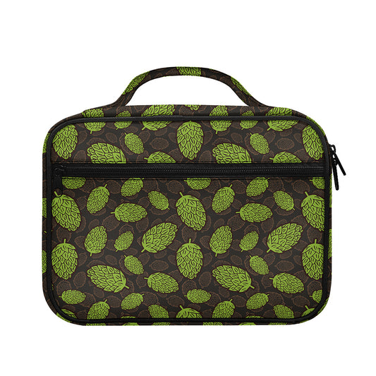 Cute Hop Cone Pattern Print Briefcase Bible Bag