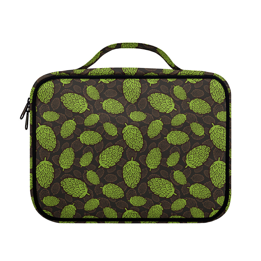 Cute Hop Cone Pattern Print Briefcase Bible Bag