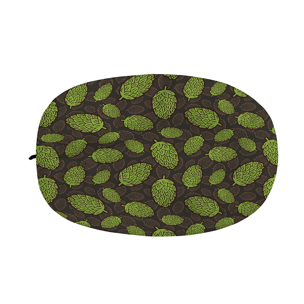 Cute Hop Cone Pattern Print Car Side Mirror Covers