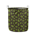 Cute Hop Cone Pattern Print Collapsible Laundry Basket