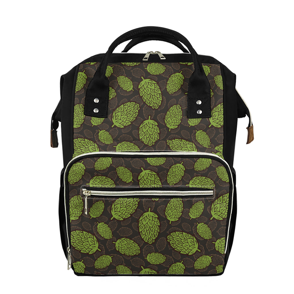 Cute Hop Cone Pattern Print Diaper Bag