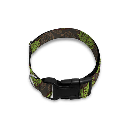 Cute Hop Cone Pattern Print Dog Collar