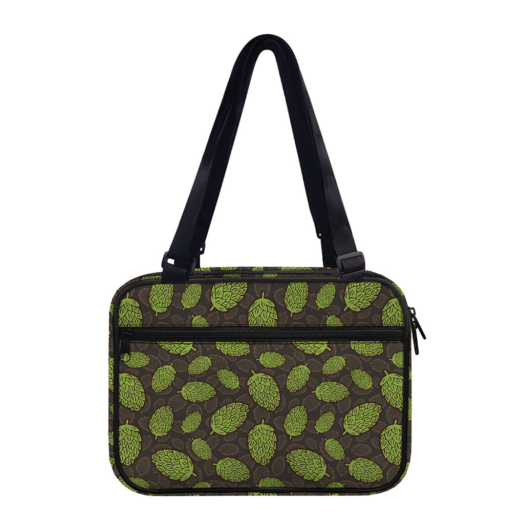 Cute Hop Cone Pattern Print Double Strap Bible Bag