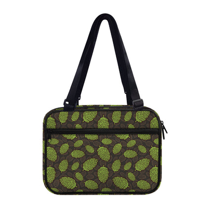 Cute Hop Cone Pattern Print Double Strap Bible Bag