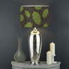 Cute Hop Cone Pattern Print Drum Lamp Shade