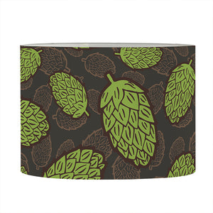 Cute Hop Cone Pattern Print Drum Lamp Shade