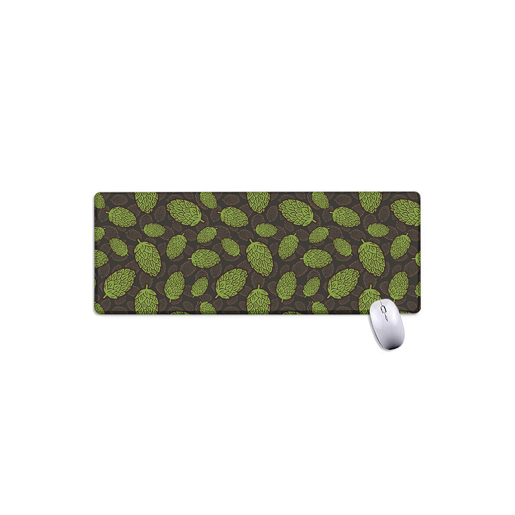 Cute Hop Cone Pattern Print Extended Mouse Pad