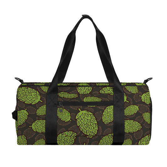 Cute Hop Cone Pattern Print Gym Bag