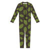 Cute Hop Cone Pattern Print Jumpsuit