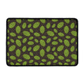 Cute Hop Cone Pattern Print Kitchen Mat