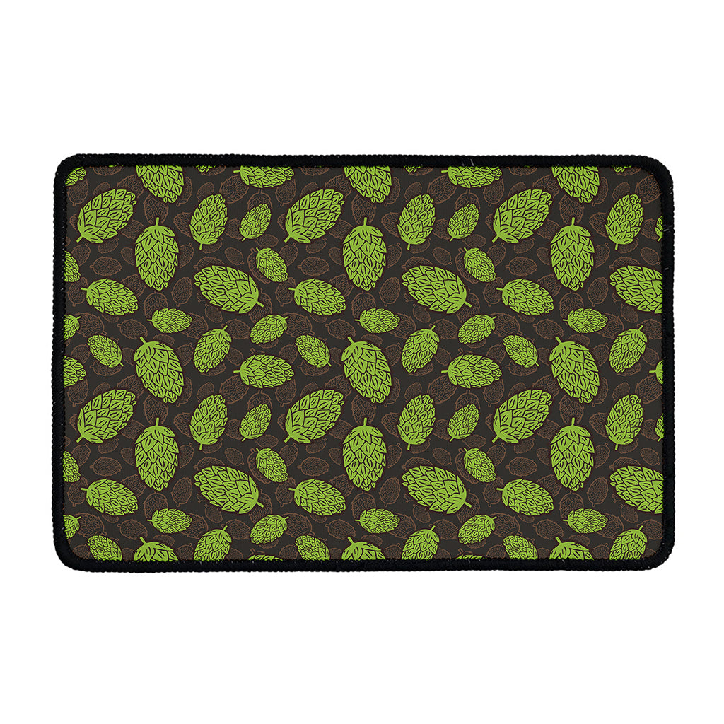 Cute Hop Cone Pattern Print Kitchen Mat