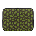 Cute Hop Cone Pattern Print Laptop Sleeve
