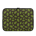 Cute Hop Cone Pattern Print Laptop Sleeve