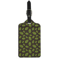 Cute Hop Cone Pattern Print Luggage Tag