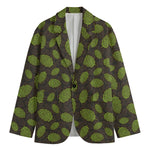 Cute Hop Cone Pattern Print Men's Blazer