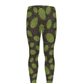 Cute Hop Cone Pattern Print Men's Leggings