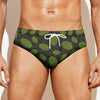 Cute Hop Cone Pattern Print Men's Swim Briefs