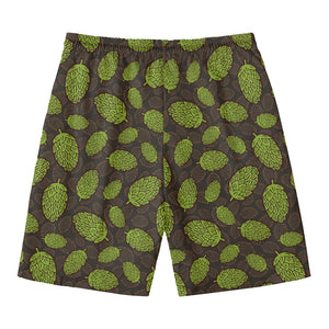 Cute Hop Cone Pattern Print Men's Swim Trunks