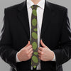 Cute Hop Cone Pattern Print Necktie