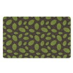 Cute Hop Cone Pattern Print Polyester Doormat