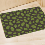 Cute Hop Cone Pattern Print Polyester Doormat