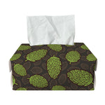 Cute Hop Cone Pattern Print Rectangle Tissue Box Cover