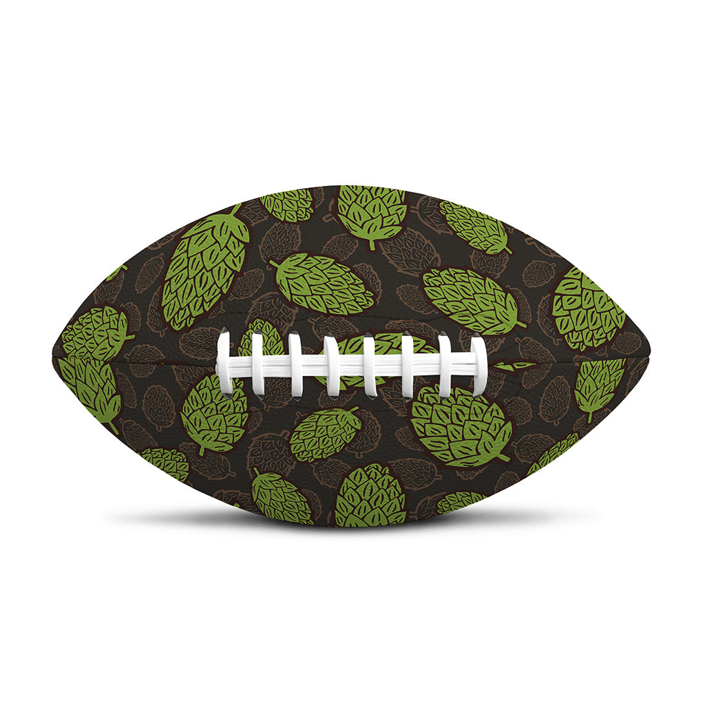 Cute Hop Cone Pattern Print Rugby Ball