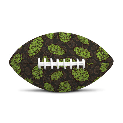 Cute Hop Cone Pattern Print Rugby Ball