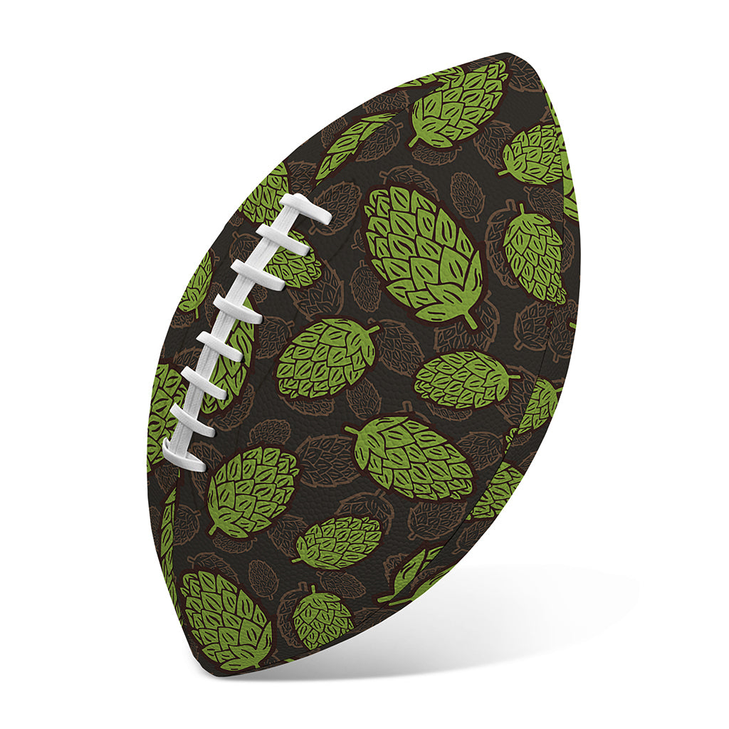 Cute Hop Cone Pattern Print Rugby Ball