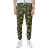 Cute Hop Cone Pattern Print Scuba Joggers