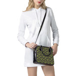 Cute Hop Cone Pattern Print Shoulder Handbag