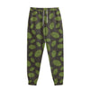 Cute Hop Cone Pattern Print Sweatpants