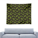 Cute Hop Cone Pattern Print Tapestry