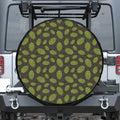 Cute Hop Cone Pattern Print Tire Cover