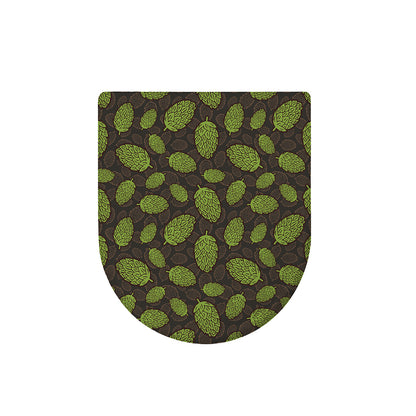 Cute Hop Cone Pattern Print Toilet Lid Cover
